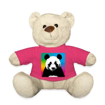 panda - Teddy Bear - pink - Front