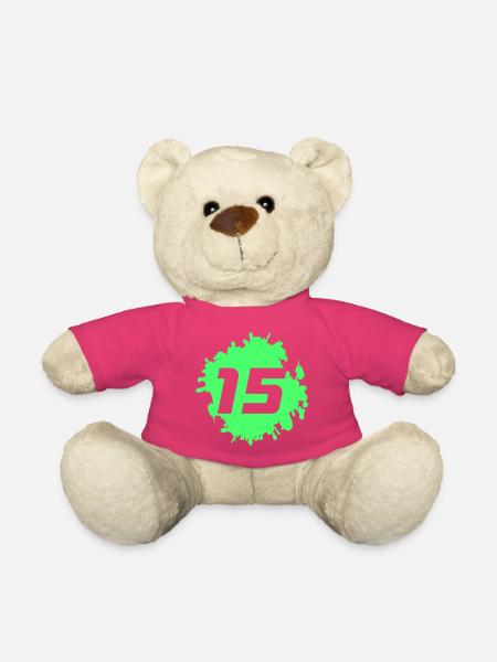 Neon Spritzer 15 Druckmotiv - Teddy - Pink