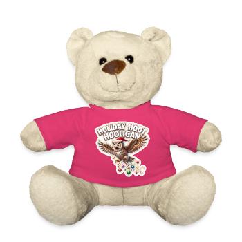 WeihnachtlicheEulenfeier - Teddy - Pink - Vorne