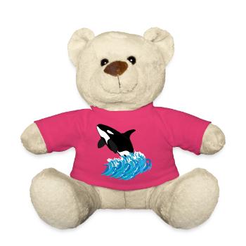 Orca-Druck - Teddy - Pink - Vorne
