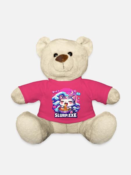 Kawaii Katze Ramen Nudeln Anime Katze - Teddy - Pink
