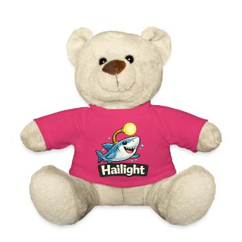 Hai Light / Highlight lustiges Wortwitz Shirt - Teddy - Pink - Vorne