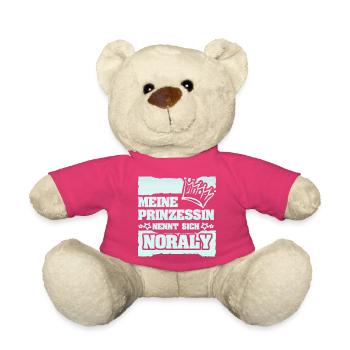 Geschenk für Noraly - Teddy - Pink - Vorne