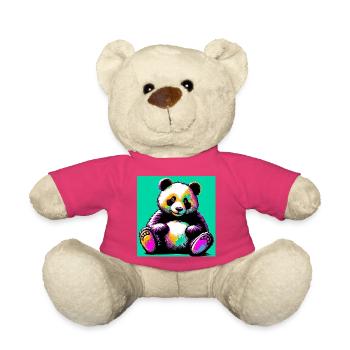 Panda - Teddy - Pink - Vorne