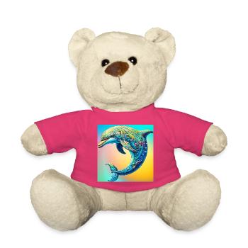 Delfin - Teddy - Pink - Vorne