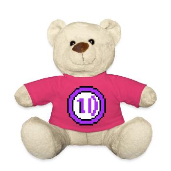 Arcade Münze 10 Jahre Jubiläum - Teddy - Pink - Vorne