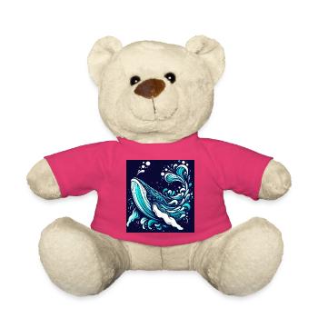 Baleine - Nounours - rose - Devant