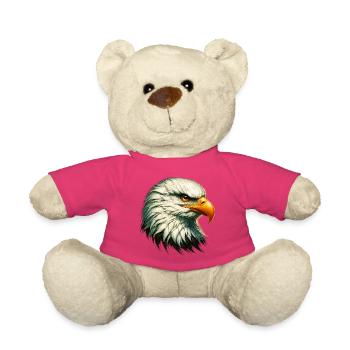 Aigle - Nounours - rose - Devant