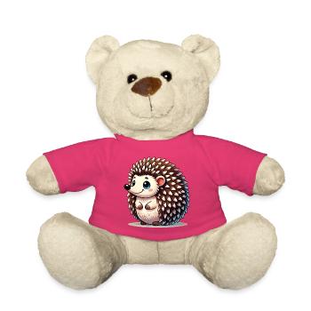 Hérisson - Nounours - rose - Devant