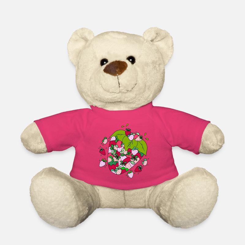 Fruchtige Erdbeeren - Teddy - Pink