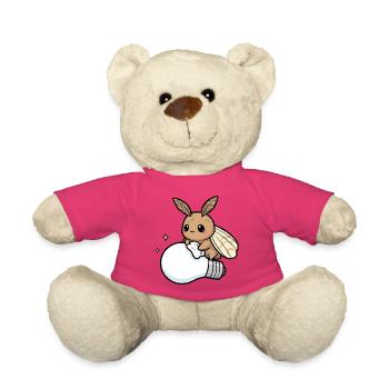 Motte poliert Lampe - Teddy - Pink - Vorne