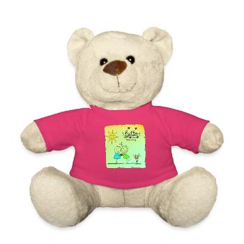 Gemeinsam Besser Zeichnung - Teddy - Pink - Vorne