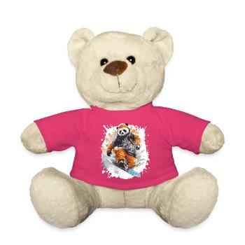 Panda Snowboard - Teddy - Pink - Vorne
