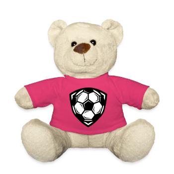 Fussball Ball - Teddy - Pink - Vorne