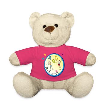 ABC Schulkind  - Teddy - Pink - Vorne