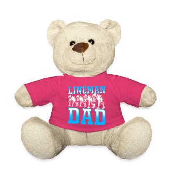 American Football Lineman - Teddy - Pink - Vorne