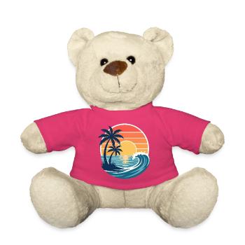 Palmiers de Sunset Beach - Nounours - rose - Devant