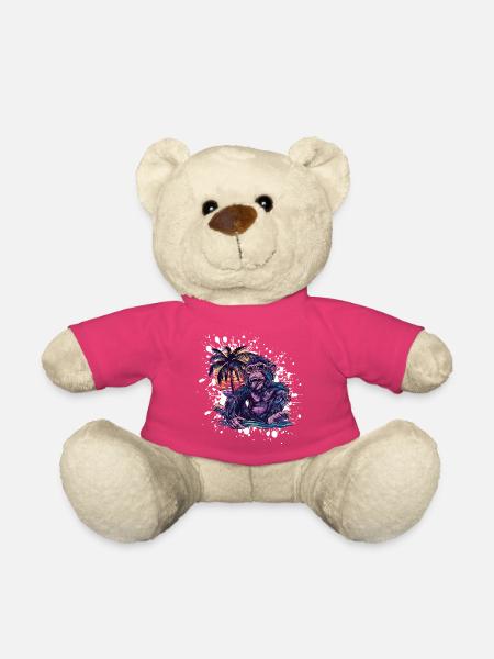 Affe Sommer Comic - Teddy - Pink