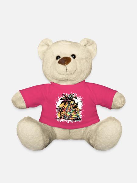 Wurm Sommer Urlaub - Teddy - Pink