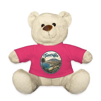 Teneriffa Retro Küstenpanorama - Teddy - Pink - Vorne