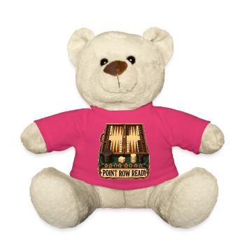 POINT ROW READY - Teddy Bear - pink - Front
