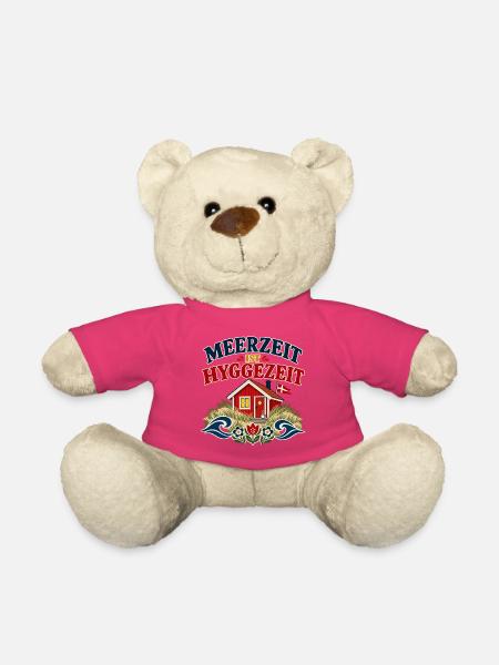 Meerzeit ist Hyggezeit - Teddy - Pink