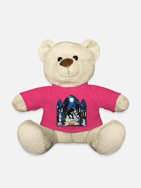 Wendigo Mondschein-Buntglas - Teddy - Pink