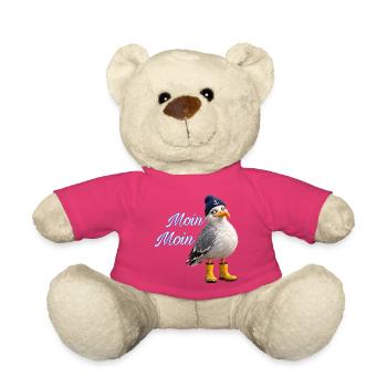 Moin Moin Möwe - Teddy - Pink - Vorne
