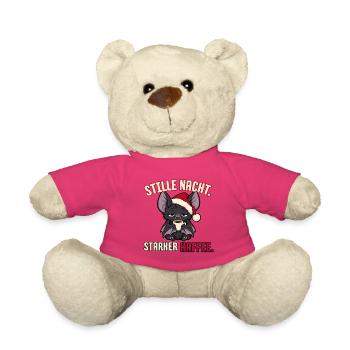 Stille Nacht starker Kaffee - Teddy - Pink - Vorne