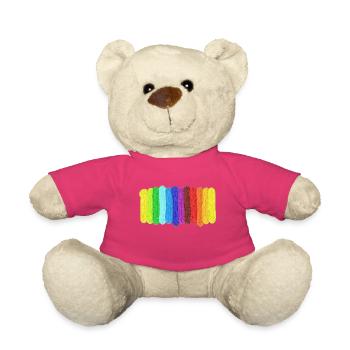 I am me, I am many - Teddy Bear - pink - Front