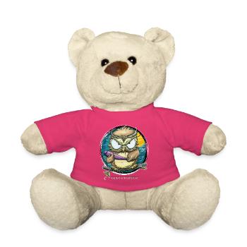 Bis einer Eult! - Teddy - Pink - Vorne