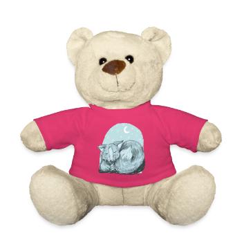 Vinja la louve - Nounours - rose - Devant
