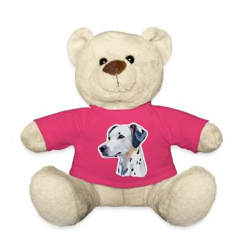 Dalmatian - Teddy Bear - pink - Front