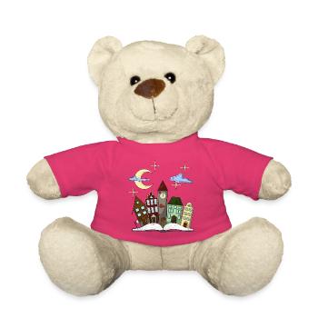 Märchenhafte Stadt der Nächte - Teddy - Pink - Vorne