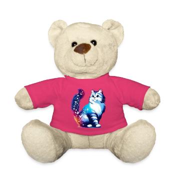 Chat - Nounours - rose - Devant
