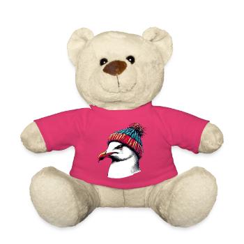 Mouette - Nounours - rose - Devant