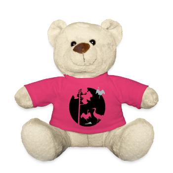 Afrika Kraniche - Teddy - Pink - Vorne
