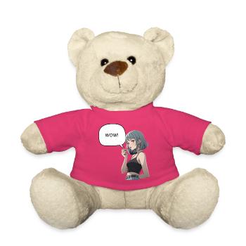 WOW - Fille manga - Nounours - rose - Devant