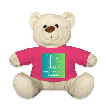 Lesen ist mein Cardio - Teddy - Pink - Vorne