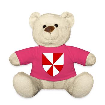 Blason du Gâtinais - Nounours - rose - Devant