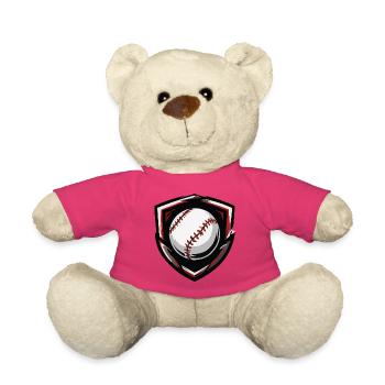 Balle du Bouclier de baseball - Nounours - rose - Devant