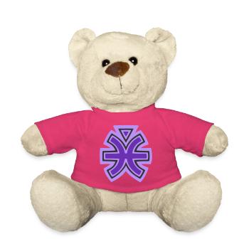 Fische- und Wasserstammessymbol - Teddy - Pink - Vorne