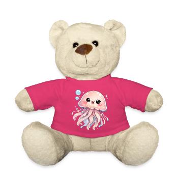 Jellyfish - Teddy Bear - pink - Front