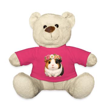 guinea pig - Teddy Bear - pink - Front
