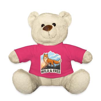 Sauvage et Libre – Fox Mountain - Nounours - rose - Devant