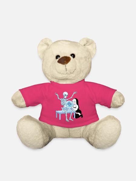 Nekromantische Nonne mit Geisterkugel - Teddy - Pink