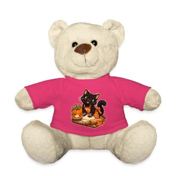 Kürbiskatzenbäcker - Teddy - Pink - Vorne