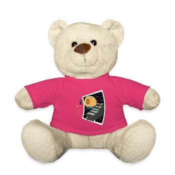 SELFIE NAVEL - Teddy Bear - pink - Front