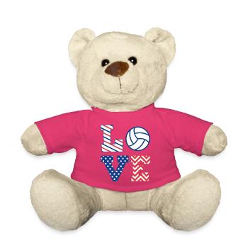 Volley-ball - Nounours - rose - Devant