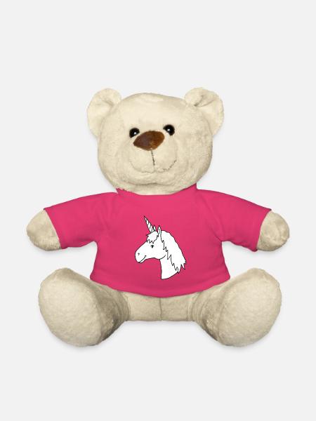 Einzigartig und außergewöhnlich - das Einhorn - Teddy - Pink